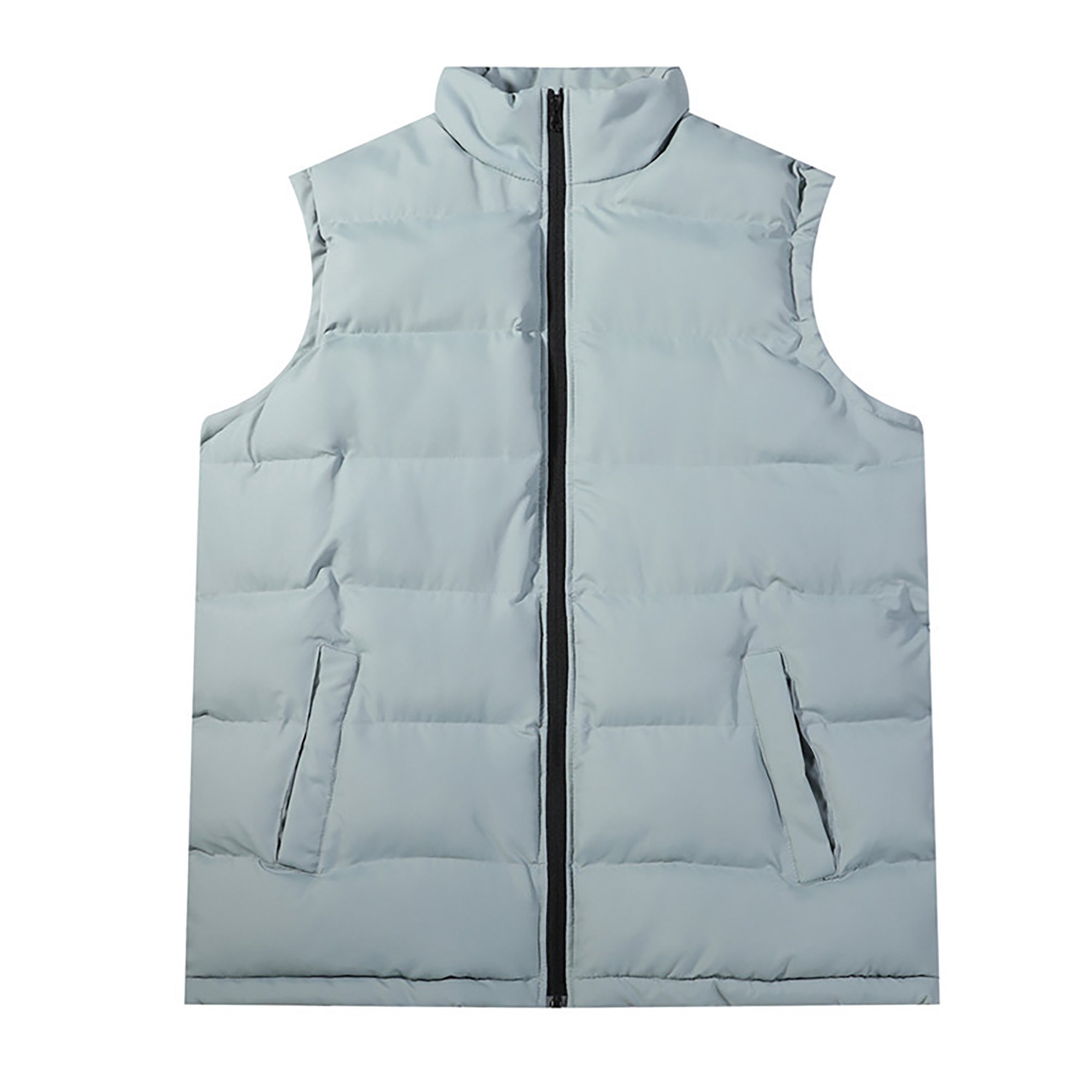Multi Pockets Cargoes Fisherman Vest Cartoon Custom Logo heavy cotton Vest Men Jacket