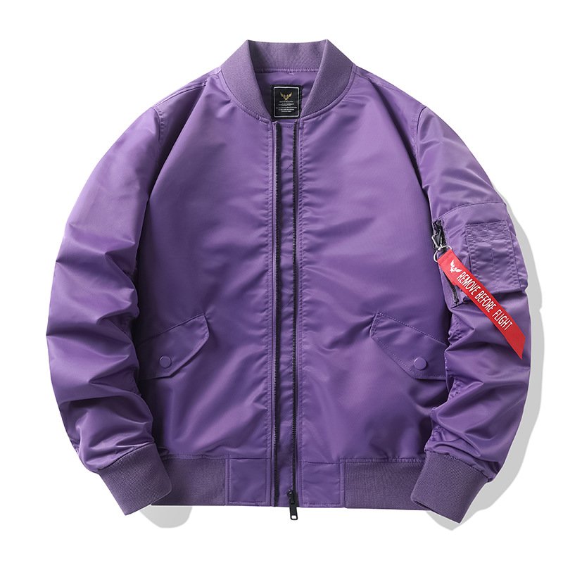 Custom Embroidery Logo Men's Winter Thick Varsity Waterproof Baseball Bomber Jacket