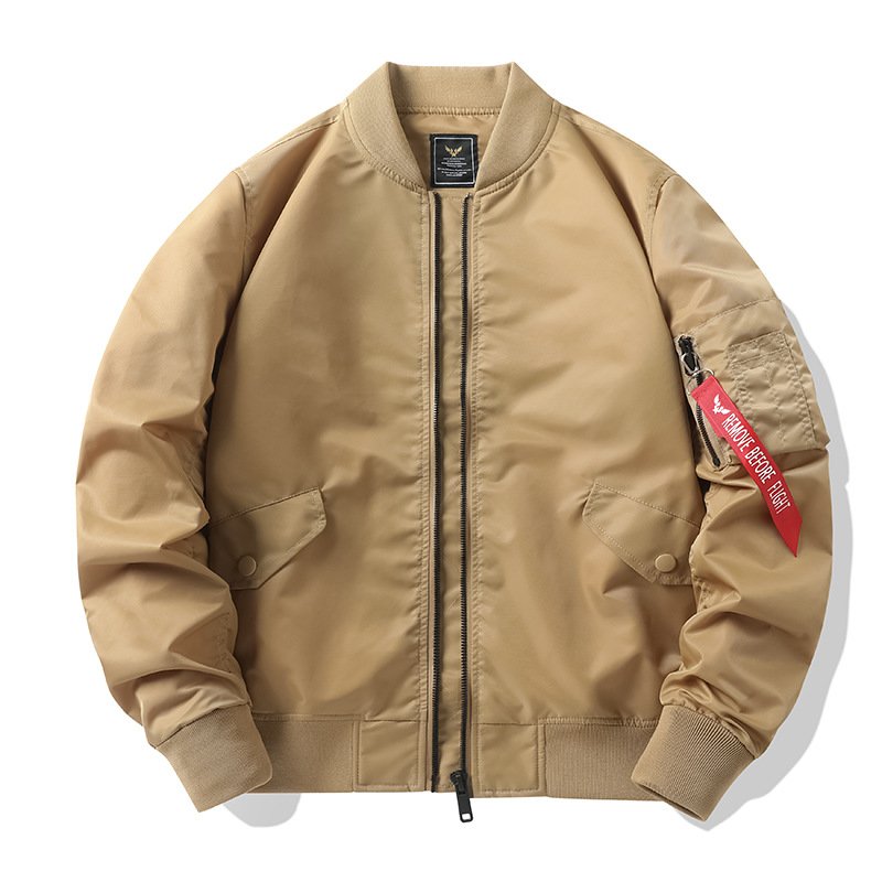 Custom Embroidery Logo Men's Winter Thick Varsity Waterproof Baseball Bomber Jacket