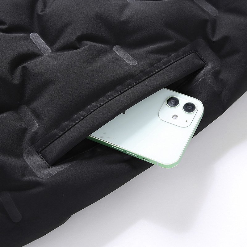 Air Inflatable Zero down Sleeveless Vest jacke Technology Filled Air Warm Air Inflatable Vest