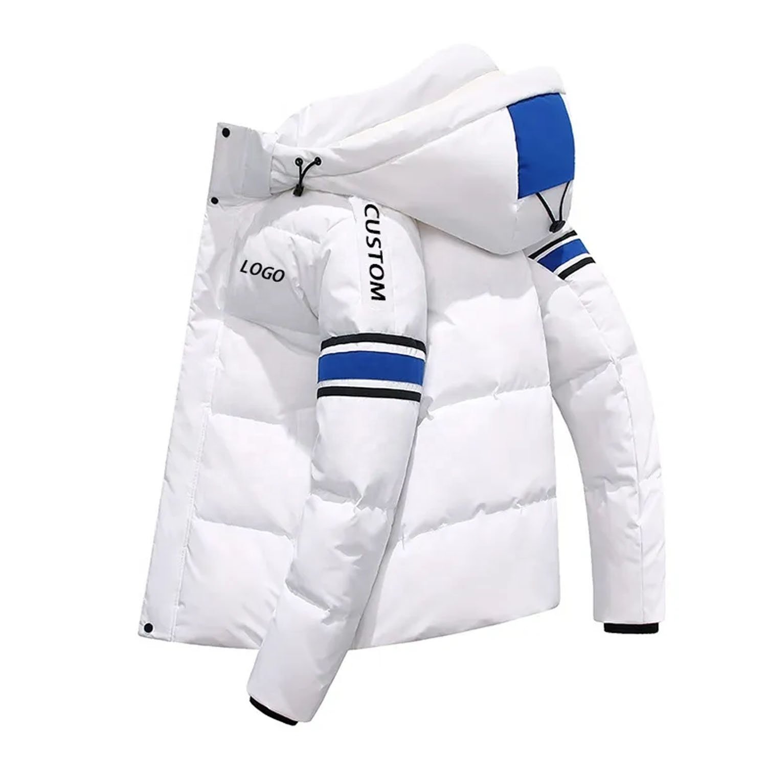 Wholesale Clothing Custom Men Women Summer Parka Casual Windproof Puffer Jacket Manufacture By Divine 9