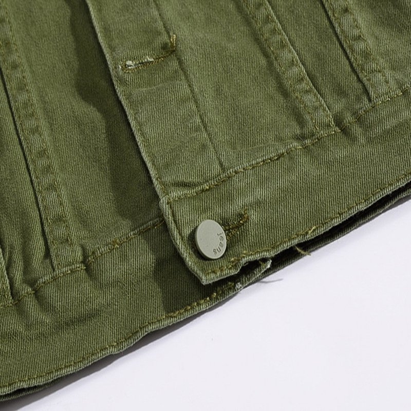 Custom High Quality Handsome Slim Charming Denim Jeans Jacket Men New Arrival Denim Jacket By UNIQUE GARMENTS INDUSTRIES