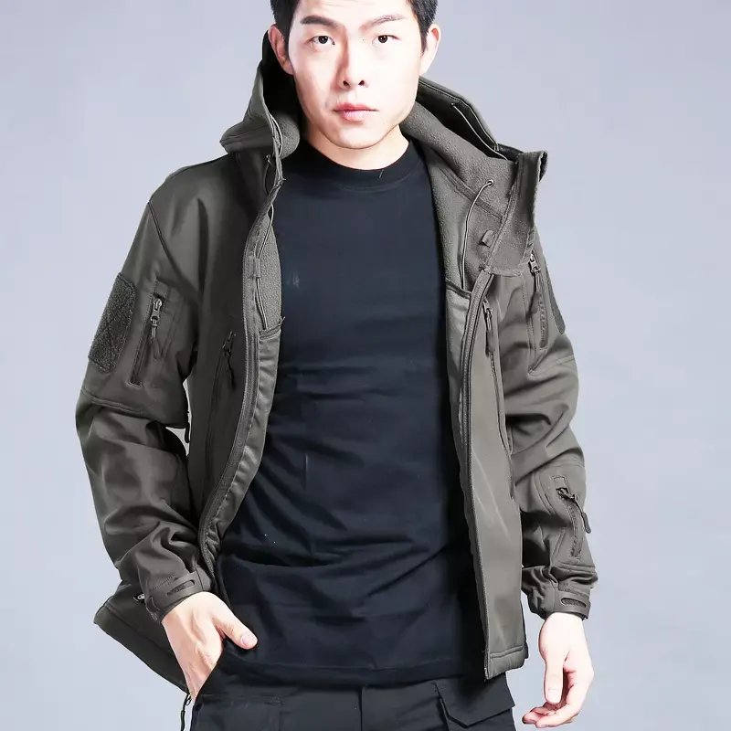 High Quality Autumn And Winter New Men's Jacket Windproof Warmth Jacket Plus Size Men's Jacket