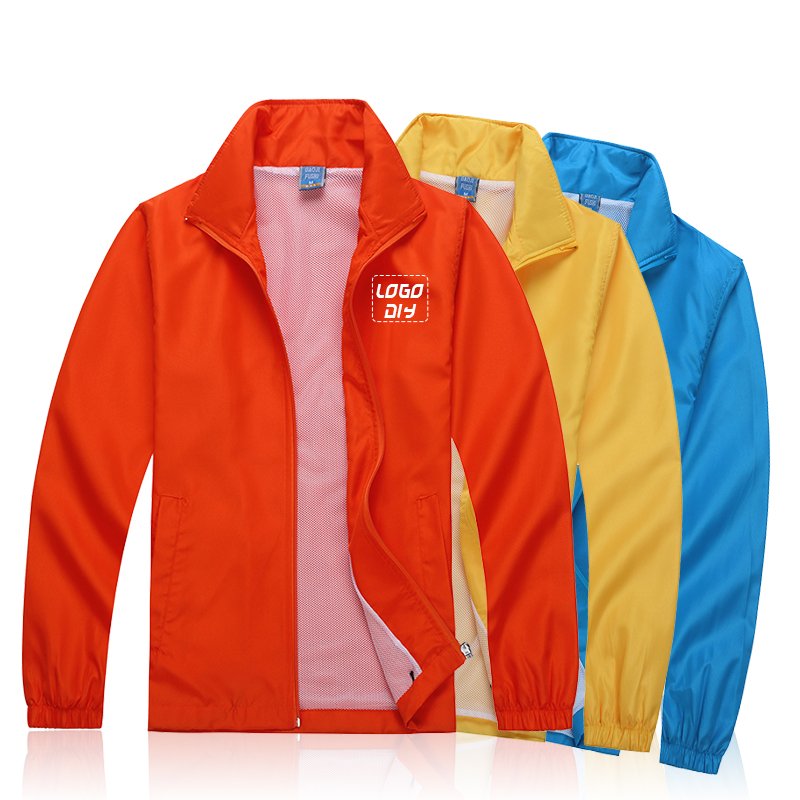 Soft shell Jacket Custom Windbreaker Clothing Black Casual Plain Waterproof men's windbreaker jackets