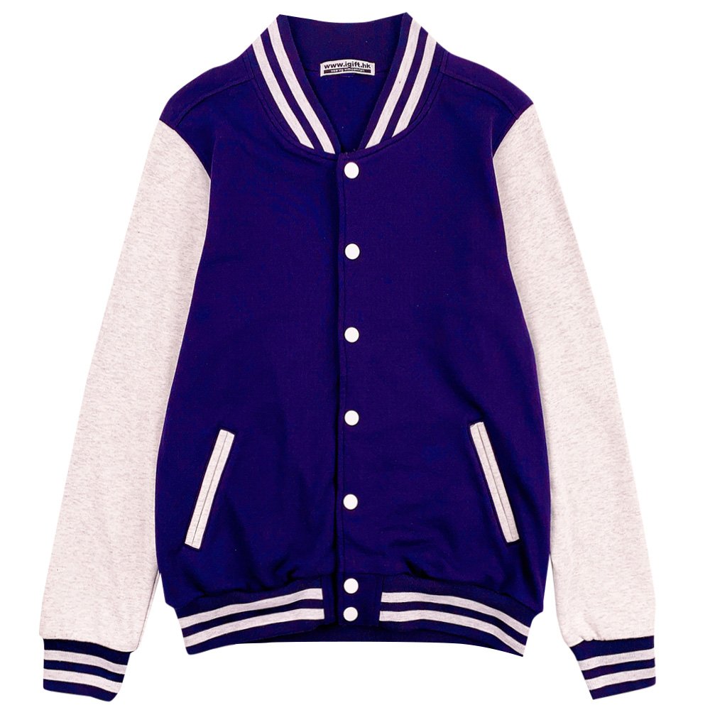 OEM Available Plain Style Winter Fashion Coat Plus Size Varsity Bomber Fashion Fleece Men's Jacket