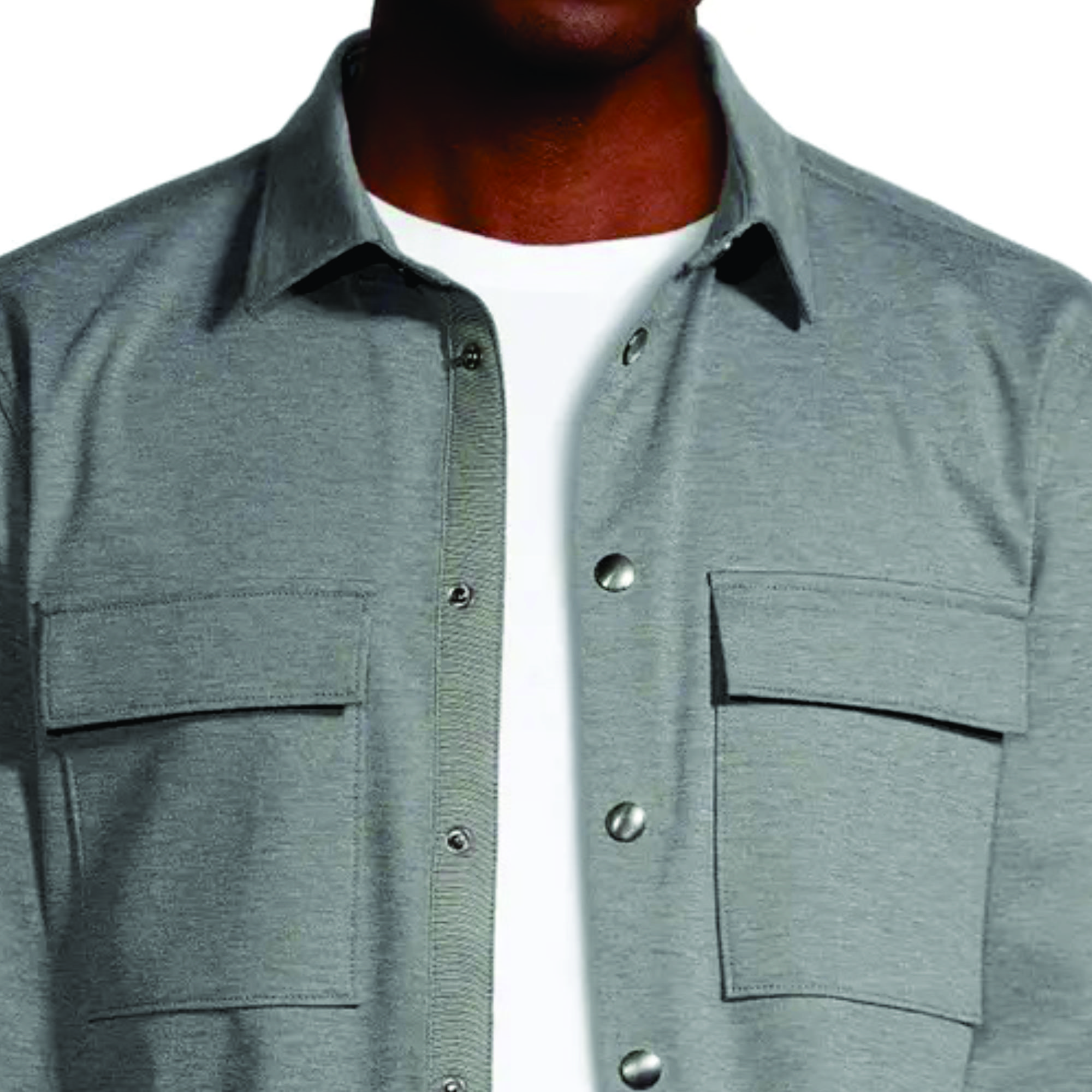 2023 New Custom Cotton Shirt Waterproof Jackets Men's Lightweight Workwear Jacket Men's Overshirt