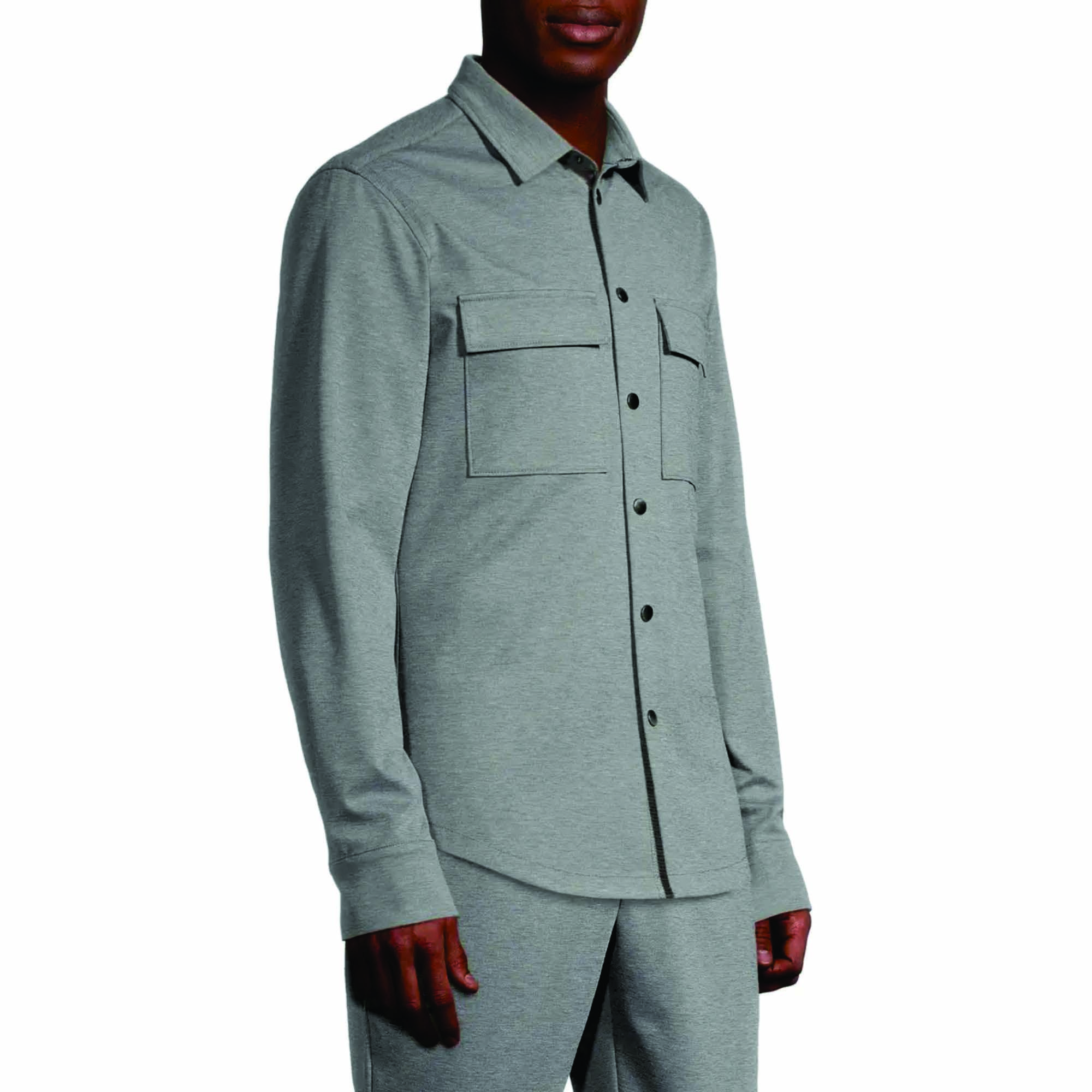 2023 New Custom Cotton Shirt Waterproof Jackets Men's Lightweight Workwear Jacket Men's Overshirt