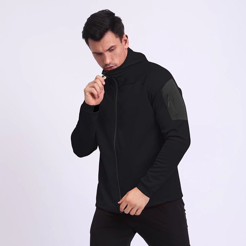 Custom Logo Mens Lightweight Windbreaker Stretch Athletic Outdoor Full Zip Bomber Golf Jacket