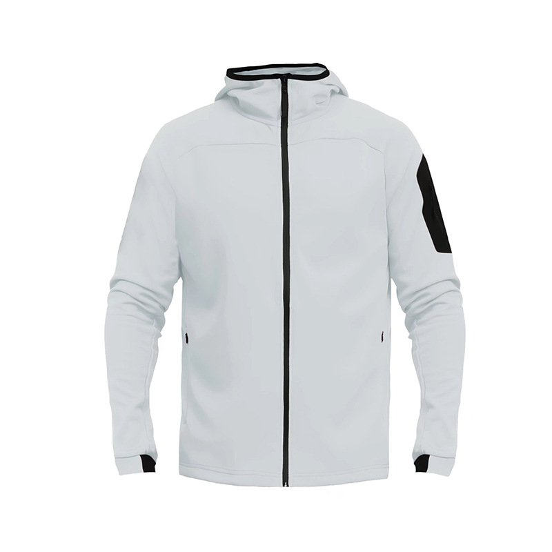 Custom Logo Mens Lightweight Windbreaker Stretch Athletic Outdoor Full Zip Bomber Golf Jacket