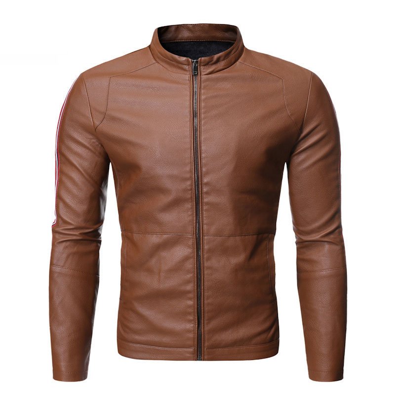 2023 High Quality Customized Water Resistant Cow Leather Jacket For Men, Custom Color 100% Leather Men's Jacket