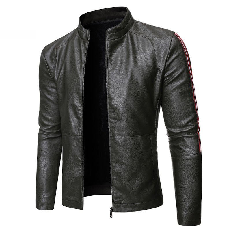 2023 High Quality Customized Water Resistant Cow Leather Jacket For Men, Custom Color 100% Leather Men's Jacket