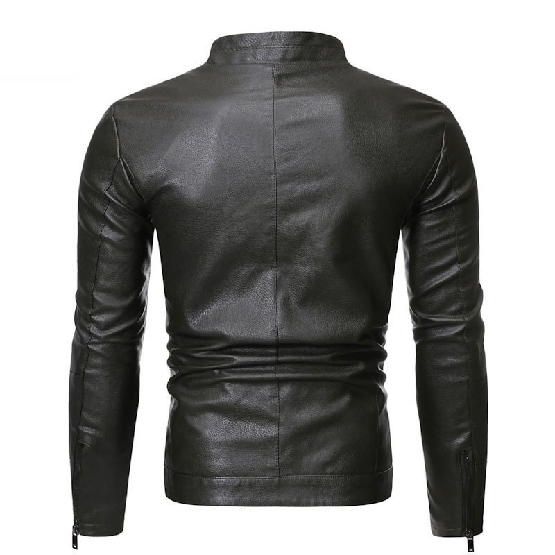 2023 High Quality Customized Water Resistant Cow Leather Jacket For Men, Custom Color 100% Leather Men's Jacket