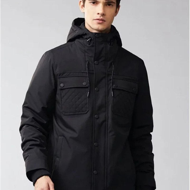 2024 New Arrival Men's Outer Jackets Fashion Coat Jacket With Padding Winter Men's Hooded Jacket