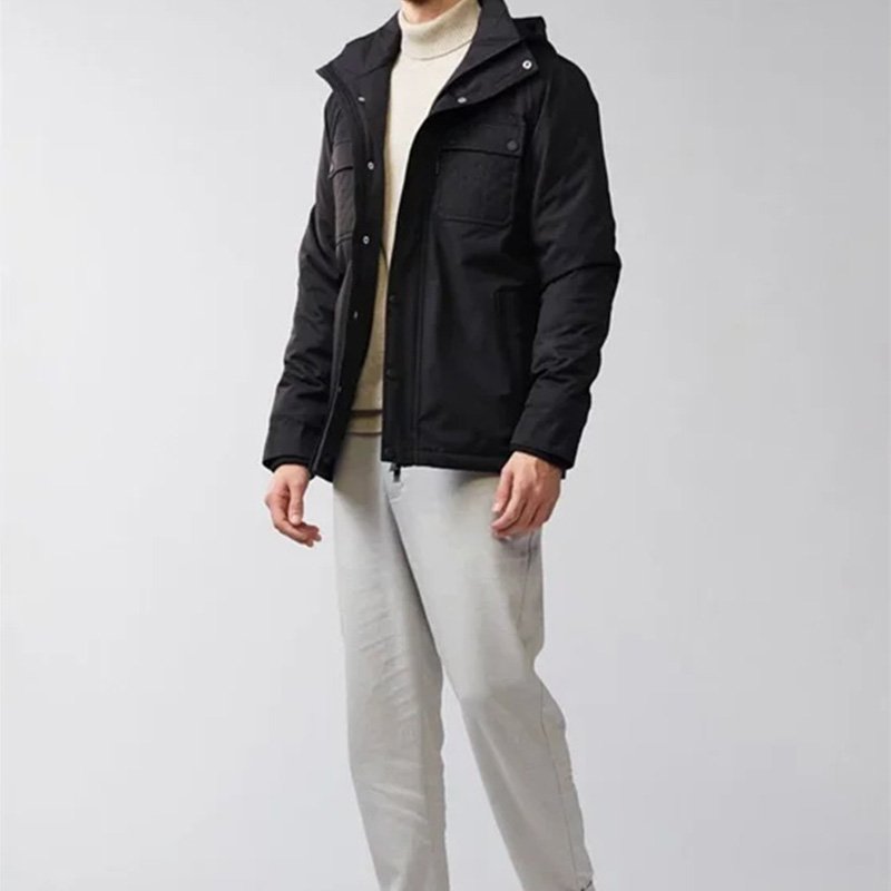 2024 New Arrival Men's Outer Jackets Fashion Coat Jacket With Padding Winter Men's Hooded Jacket