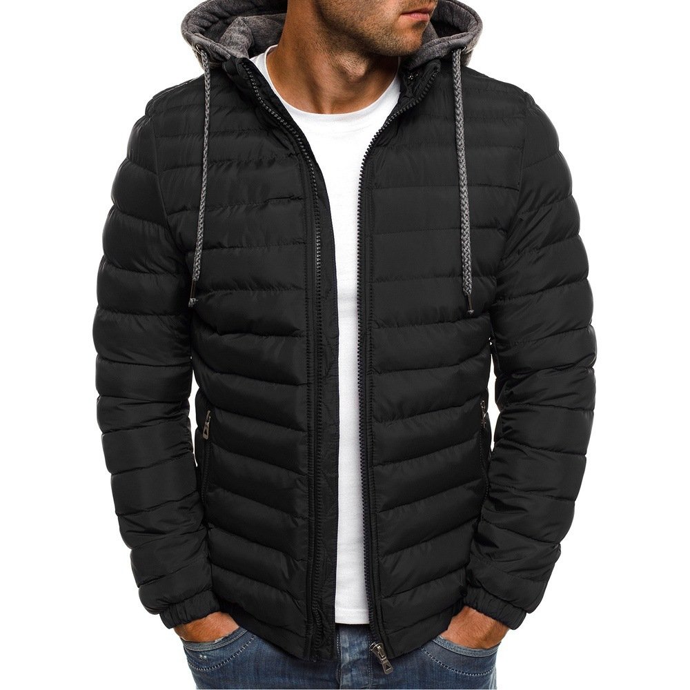 Men Polyester Jacket Christmas Overcoat