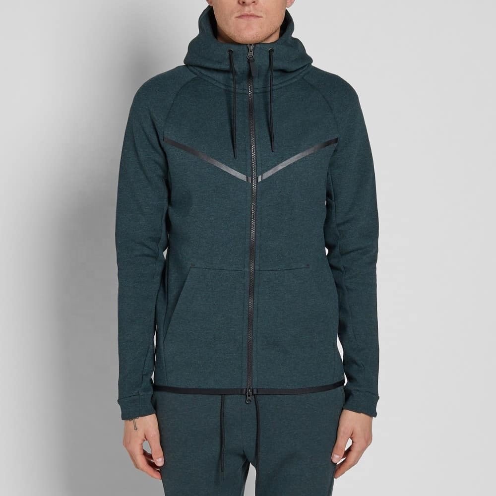 Custom Wholesale Men Fashion Tracksuits High Quality Fitted Tracksuits Men Training Zipper Jacket Tracksuits