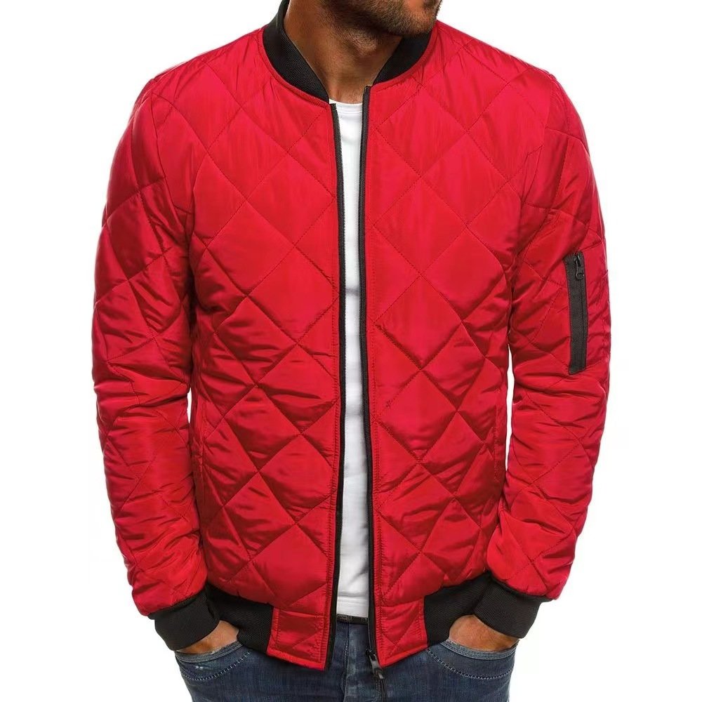 Wholesale Custom Winter Windbreaker Wholesale Men Plus Size Men's Jackets Plain Nylon Satin Bomber Men's Jackets