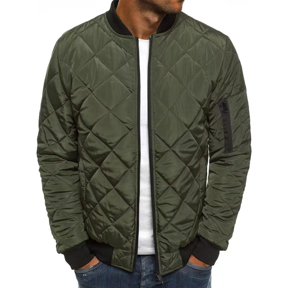 Wholesale Custom Winter Windbreaker Wholesale Men Plus Size Men's Jackets Plain Nylon Satin Bomber Men's Jackets