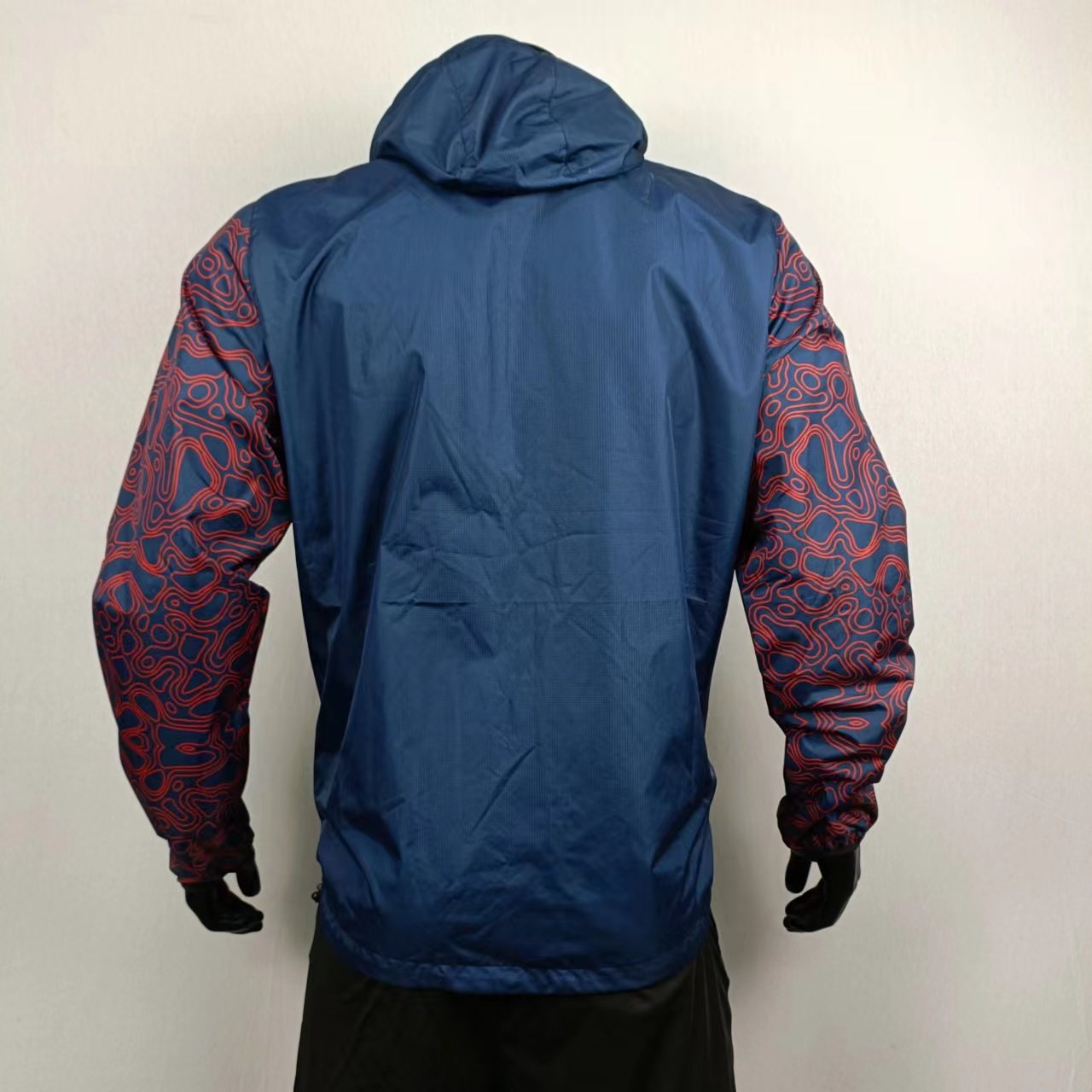 Professional custom wind breaker jacket The high quality fashion plus size men's jackets