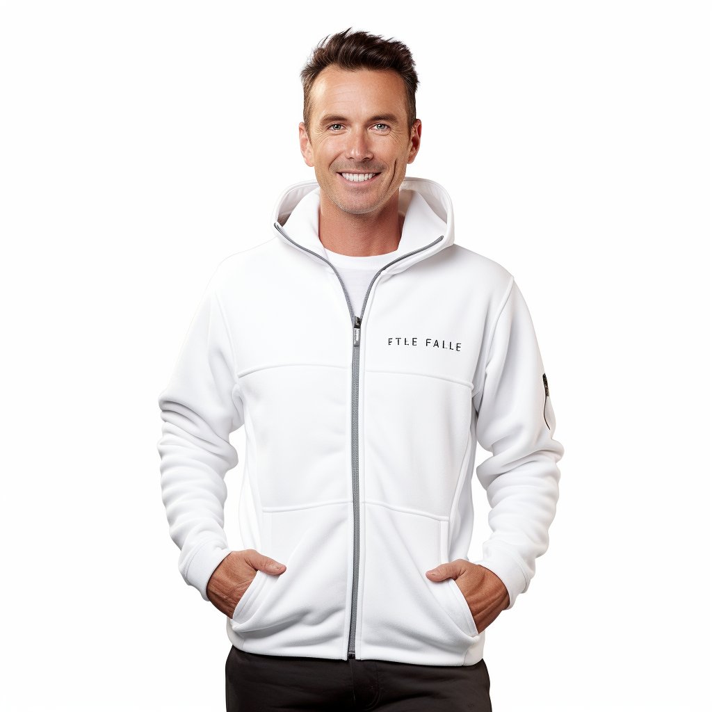 Custom Men's Zip Up Heavyweight Winter Fleece Sherpa Lined Warm Jacket