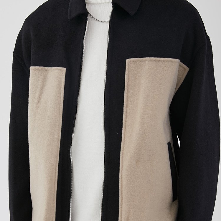 high quality custom winter men fashion coats outerwear long sleeve zip up men jackets