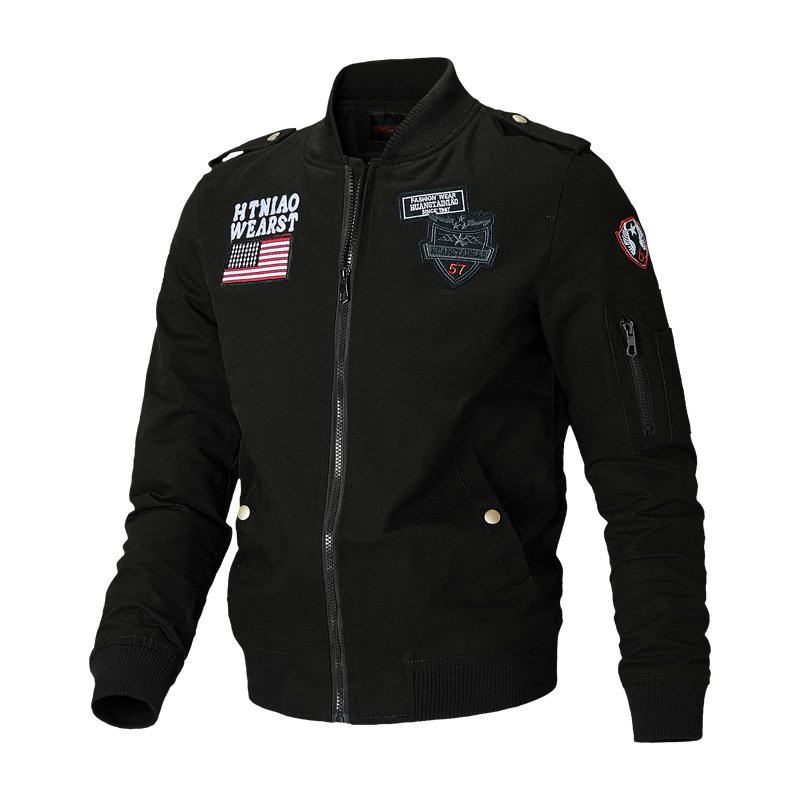 New Fashion Wholesale Prices Custom Outdoor Varsity Plain Bomber Jacket Men
