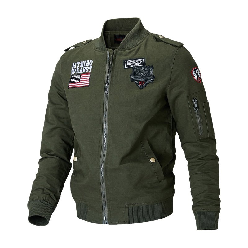 New Fashion Wholesale Prices Custom Outdoor Varsity Plain Bomber Jacket Men