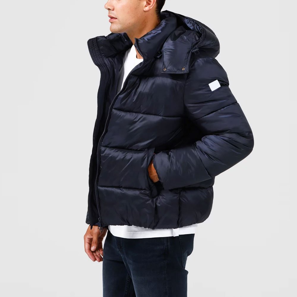 Bubble Jacket For Men hooded 100% Cotton Bubble Jacket / Windproof waterproof bubble jackets for men's