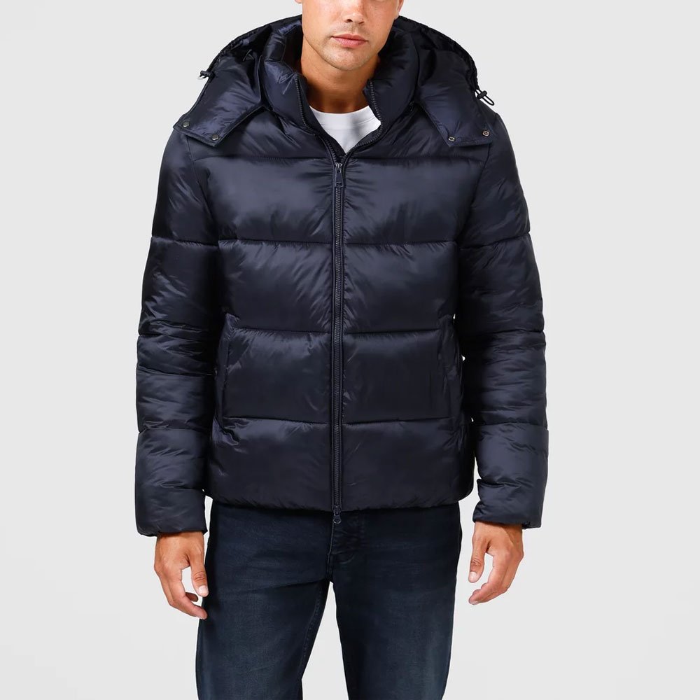 Bubble Jacket For Men hooded 100% Cotton Bubble Jacket / Windproof waterproof bubble jackets for men's
