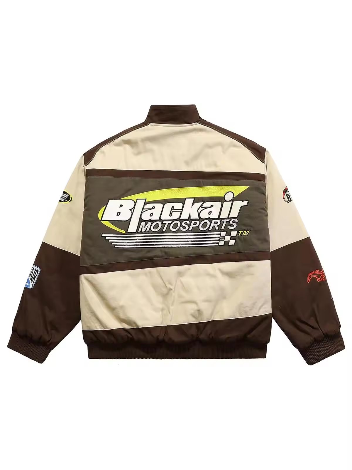 Hot Sale Customize Streetwear Letterman Jacket Embroidery Logos Racing Unisex Jackets