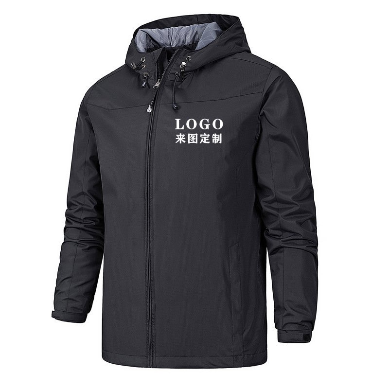Logo printed cross-border spring and autumn jacket for men and outdoor lovers Mountaineering men's jackets