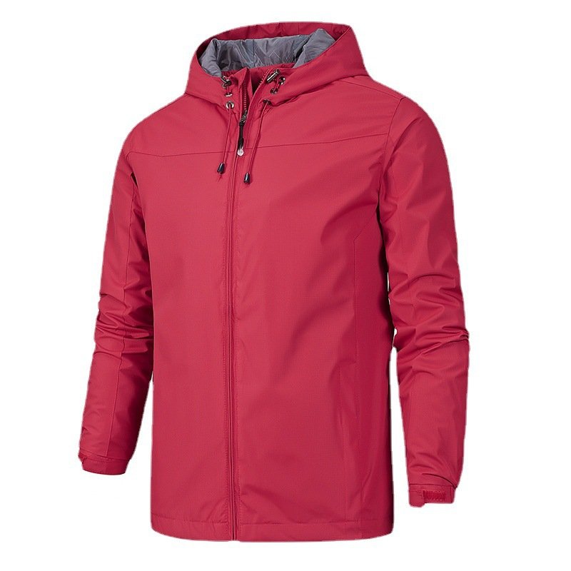 Logo printed cross-border spring and autumn jacket for men and outdoor lovers Mountaineering men's jackets