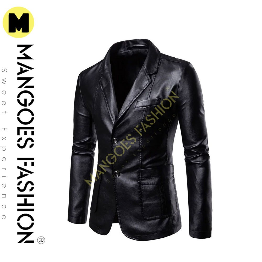 Mens Jackets Stylish Autumn and Winter Warmth with Fashionable Leather Coats for Men - Luxury Men's Clothing Jacket