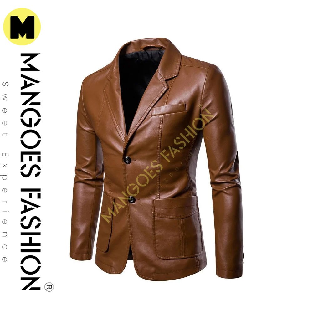 Mens Jackets Stylish Autumn and Winter Warmth with Fashionable Leather Coats for Men - Luxury Men's Clothing Jacket