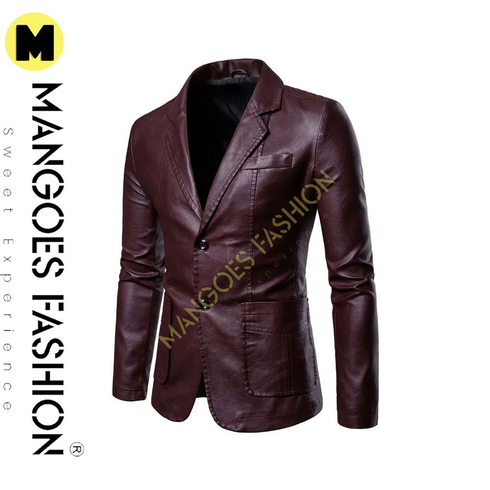 Mens Jackets Stylish Autumn and Winter Warmth with Fashionable Leather Coats for Men - Luxury Men's Clothing Jacket