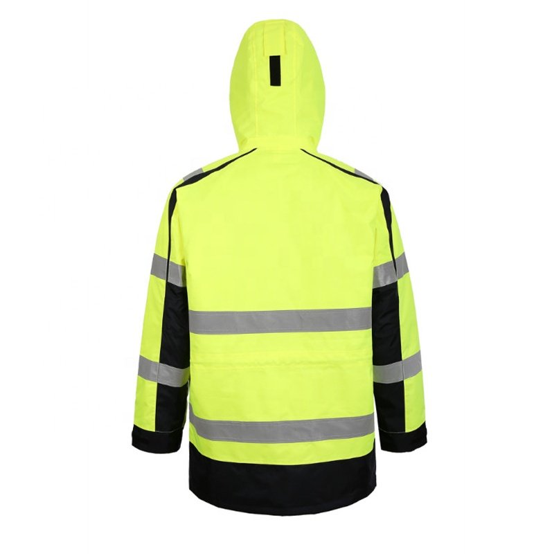 Hi Vis Workwear Clothes High Visibility Construction work jacket men's jackets waterproof