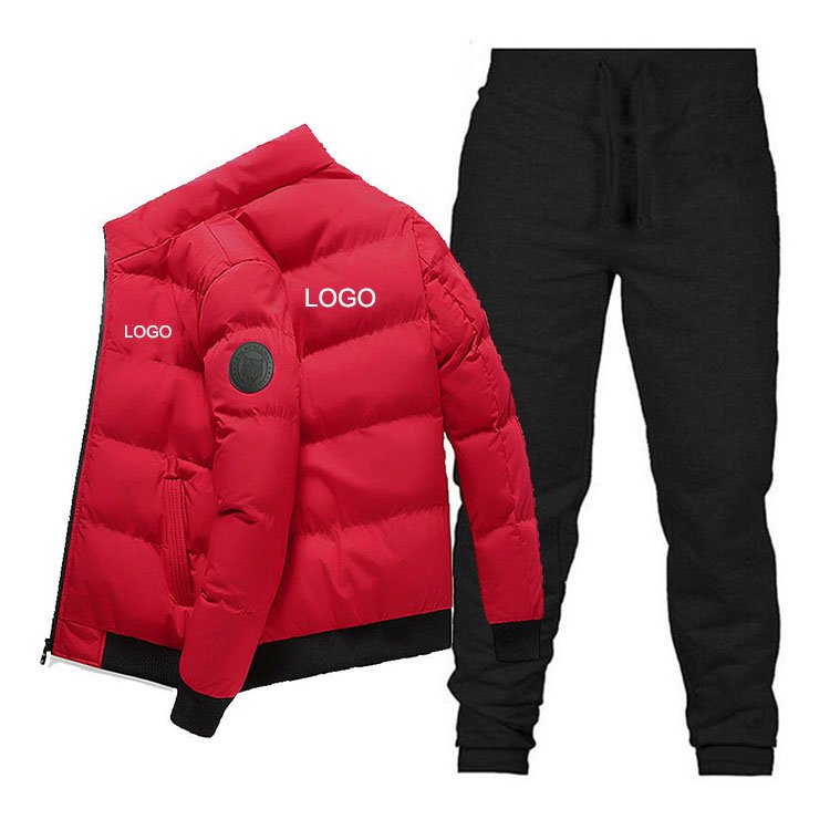 Wholesale Down Jacket Stand-up Collar Thickened Warm Korean Style Winter Men Cotton Filling Men's Jacket Padded Jacket