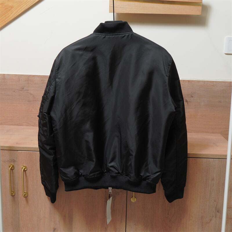High Quality Casual Fall Winter Cotton Padded Thick Zipper Men's Ma-1 Flight Bomber Jacket