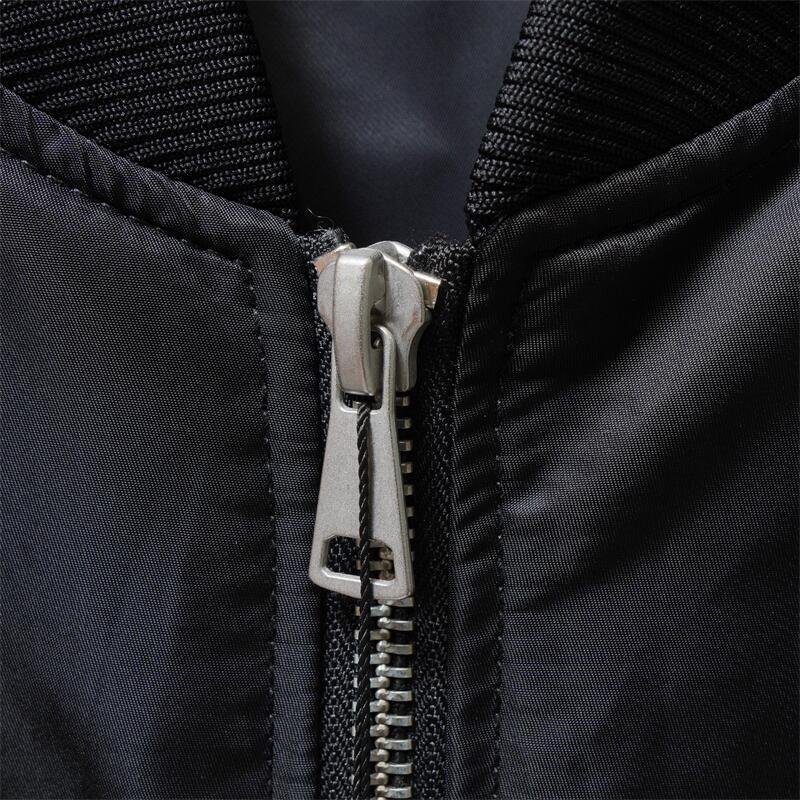 High Quality Casual Fall Winter Cotton Padded Thick Zipper Men's Ma-1 Flight Bomber Jacket