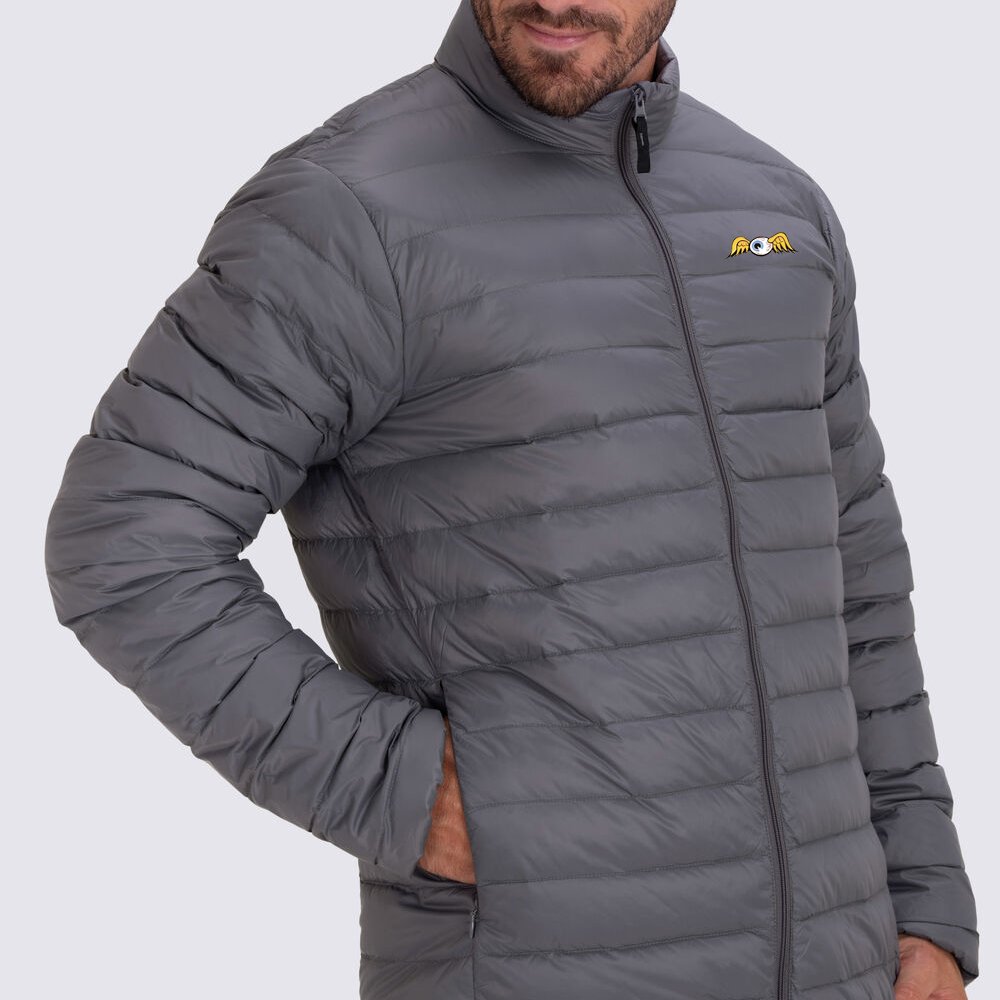 Custom Logo Men's Puffer Jacket For Sale Long Sleeve Latest Style Custom Made Men's Winter Puffer Down Jacket