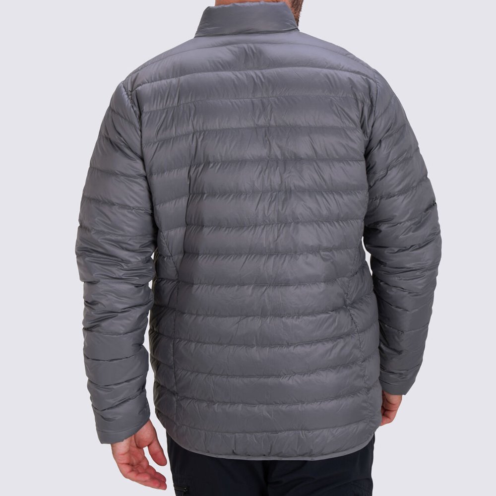 Custom Logo Men's Puffer Jacket For Sale Long Sleeve Latest Style Custom Made Men's Winter Puffer Down Jacket