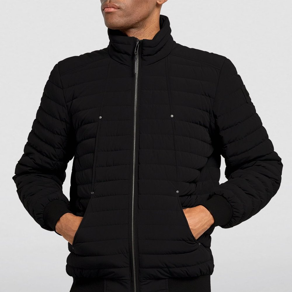 Custom Logo Men's Puffer Jacket For Sale Long Sleeve Latest Style Custom Made Men's Winter Puffer Down Jacket