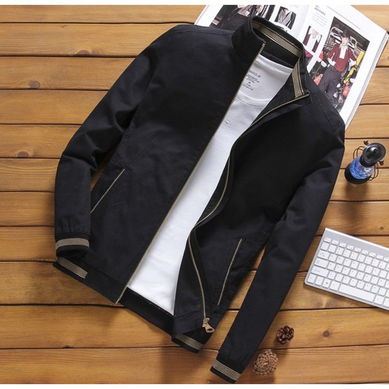 wholesale Winter new men's jacket large size men's jacket stand collar men's fashion coats