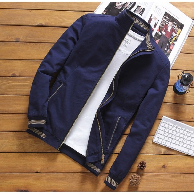 wholesale Winter new men's jacket large size men's jacket stand collar men's fashion coats