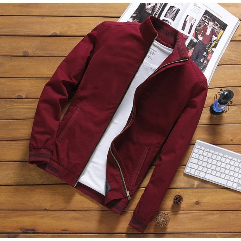 wholesale Winter new men's jacket large size men's jacket stand collar men's fashion coats