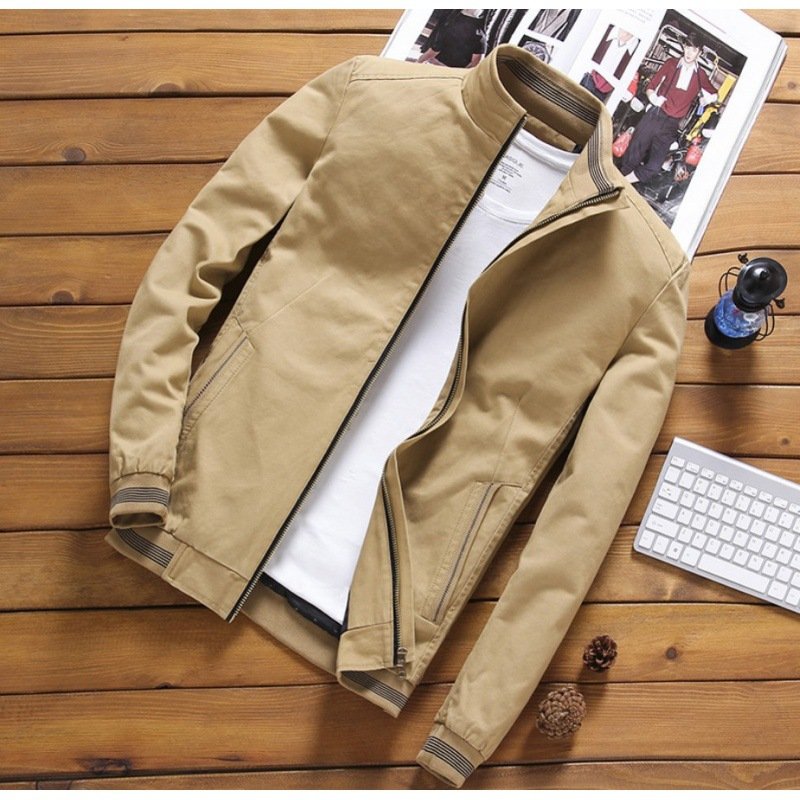 wholesale Winter new men's jacket large size men's jacket stand collar men's fashion coats