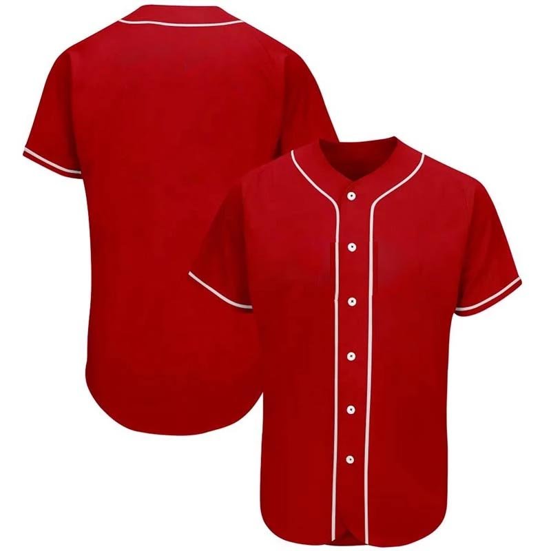 2024 Custom Design New York Men's Baseball Jersey Short Sleeve Button Up Baseball T Shirts