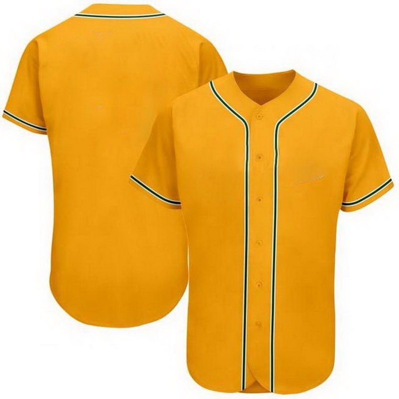 2024 Custom Design New York Men's Baseball Jersey Short Sleeve Button Up Baseball T Shirts