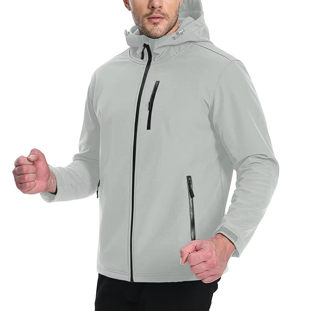 Custom Jacket For Men 2024 Winter Casual Jacket Men Tactical Cargo Custom Outdoor Gym Running Jacket