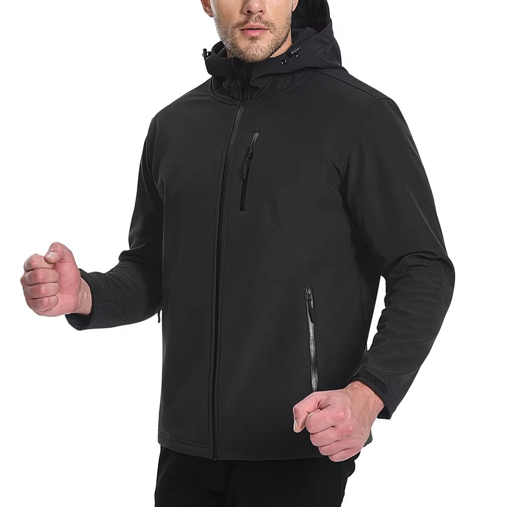 Custom Jacket For Men 2024 Winter Casual Jacket Men Tactical Cargo Custom Outdoor Gym Running Jacket